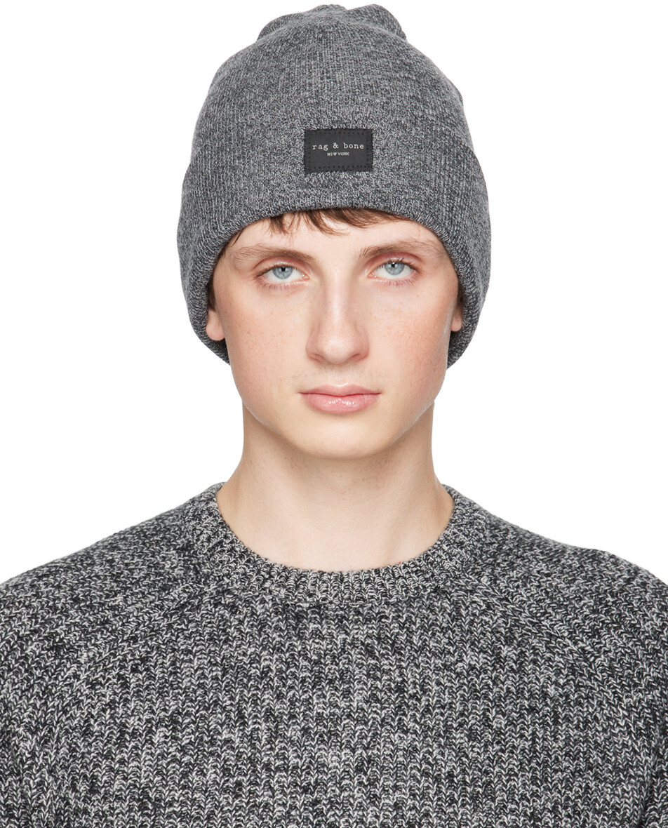 

Серая шапка Эддисон rag & bone