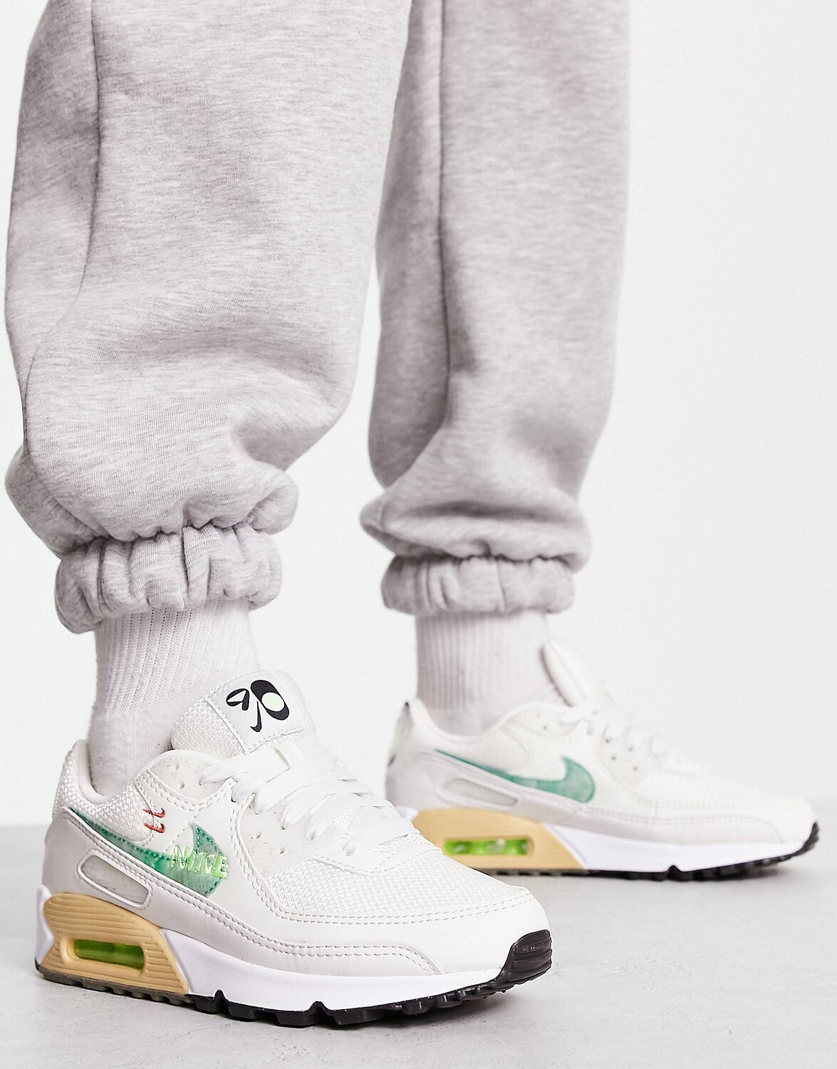 Nike Air Max 90 SE Summit White Neptune Green CDEK.Shopping