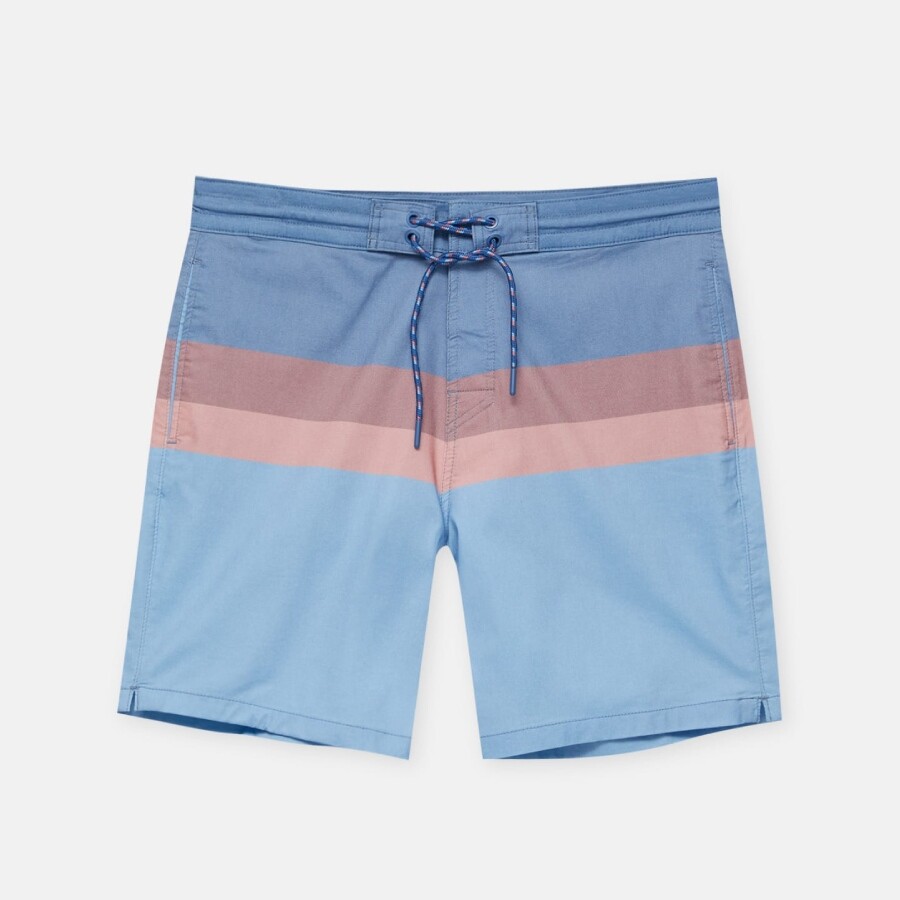 

Шорты для плавания Pull&Bear Colour Block Swimming, голубой