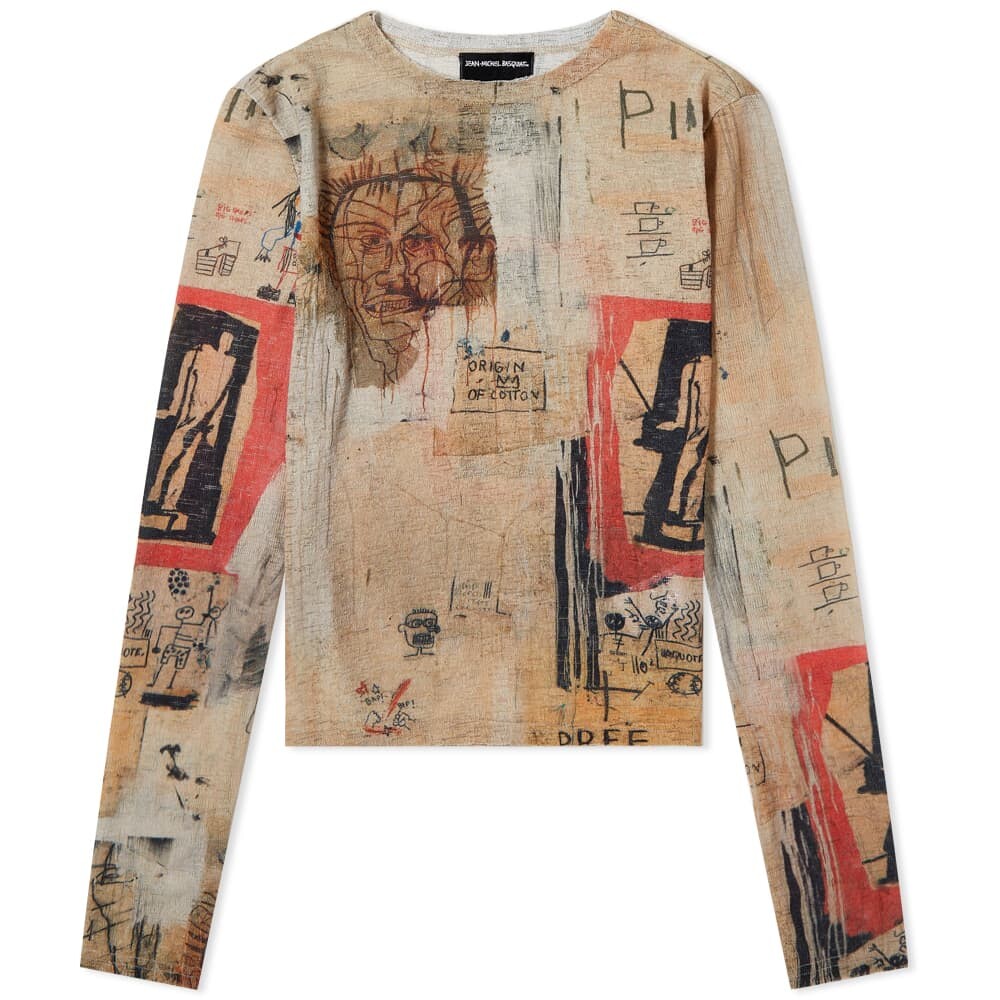 

Топ MISBHV Long Sleeve Basquiat Mesh Top