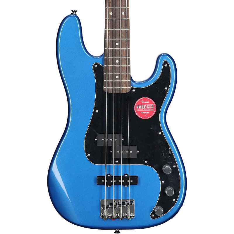 цена Бас-гитара Squier Affinity Precision PJ Jazz Electric Bass, накладка на гриф Laurel, синий цвет Лейк-Плэсид Squier Affinity Precision PJ Jazz Electric Bass, Laurel Fingerboard, Lake Placid Blue