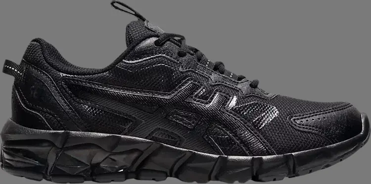 

Кроссовки gel quantum 9 3 gs 'triple black' Asics, черный
