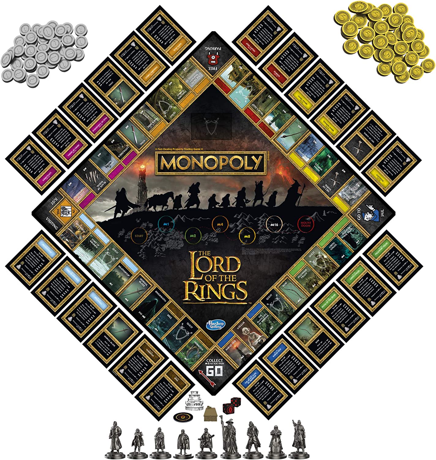 Настольная игра Hasbro Gaming Monopoly: The Lord of The Rings – купить по  выгодным ценам с доставкой из-за рубежа через сервис «CDEK.Shopping»