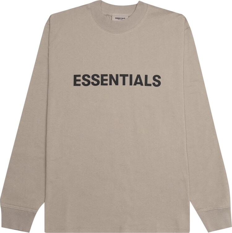 

Лонгслив Fear of God Essentials Long-Sleeve Tee 'Sage', зеленый