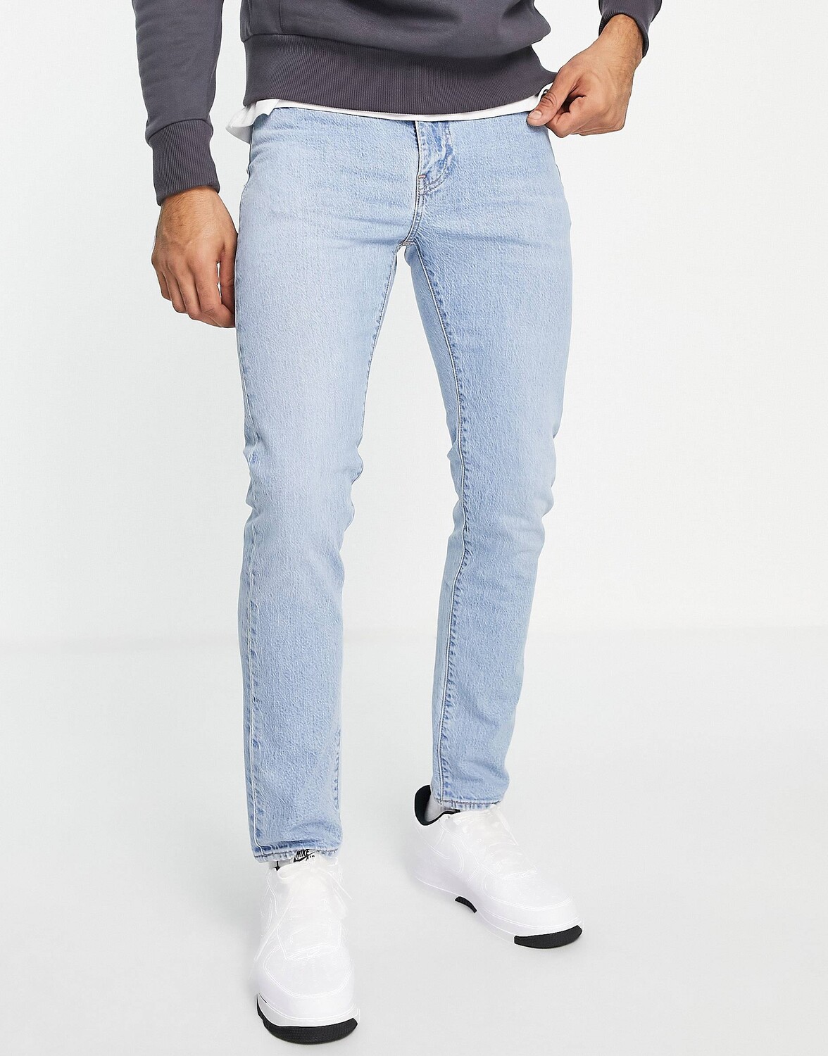 

Голубые джинсы скинни Levi's 510