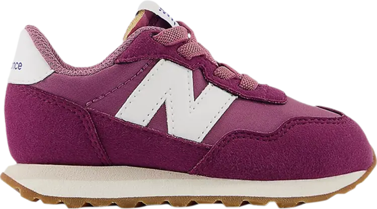 

Кроссовки New Balance 237 Bungee Toddler Wide 'Dark Ember', фиолетовый