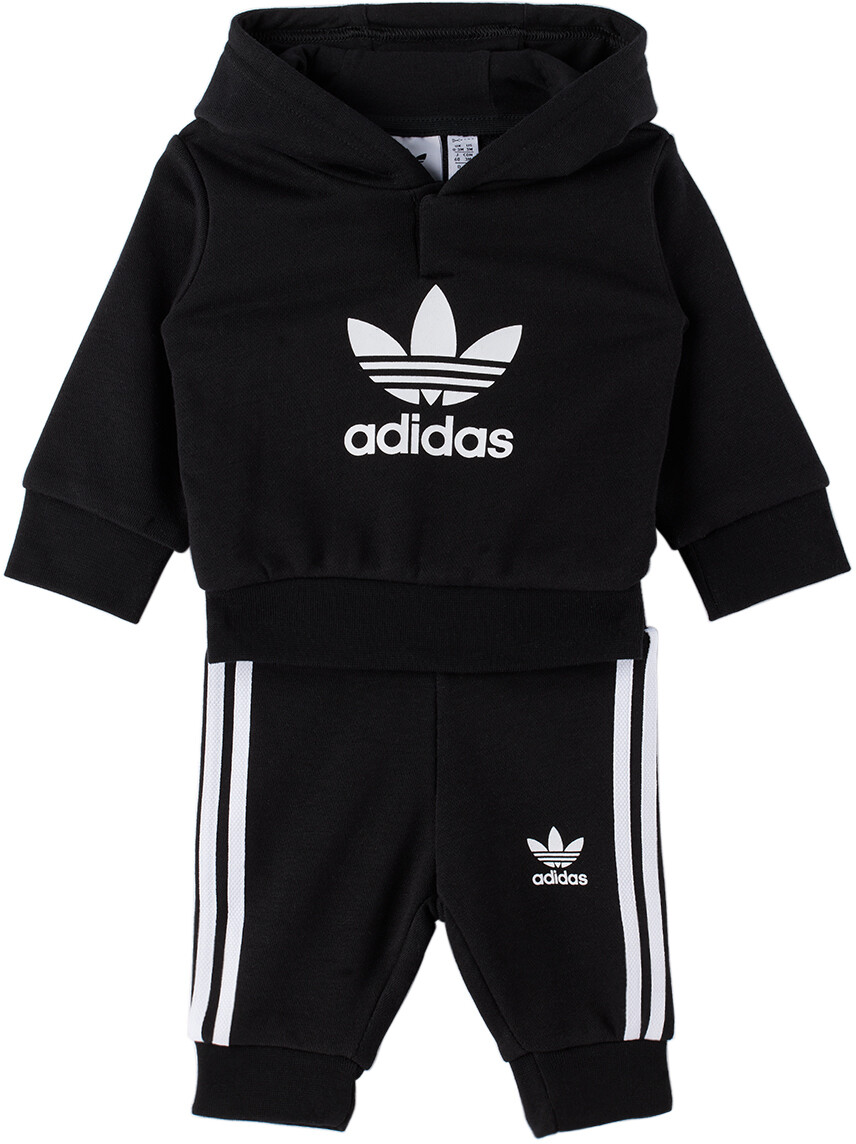 

Детский черный спортивный костюм Adicolor adidas Kids