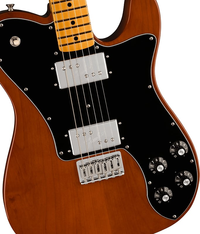 цена Электрогитара Fender American Vintage II 1975 Telecaster Deluxe, кленовый гриф, мокко с футляром