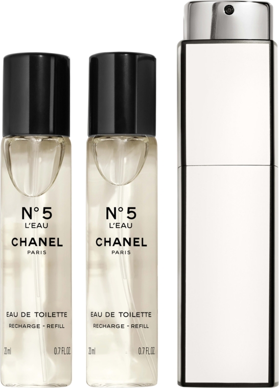 Туалетная вода Chanel N5 L'Eau Twist and Spray, 3х20 мл - фото