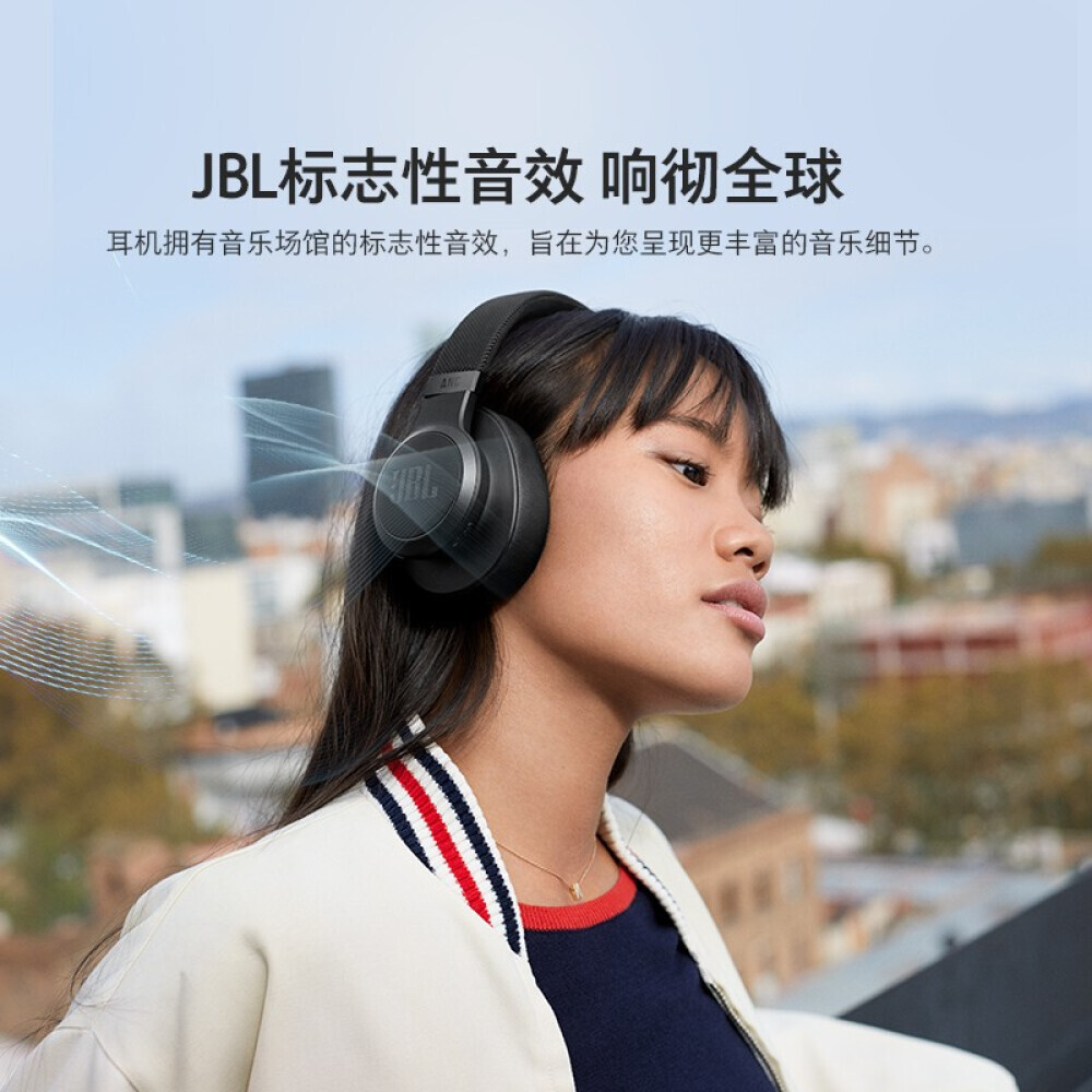 

Беспроводные наушники JBL LIVE660NC активное шумоподавление, синий