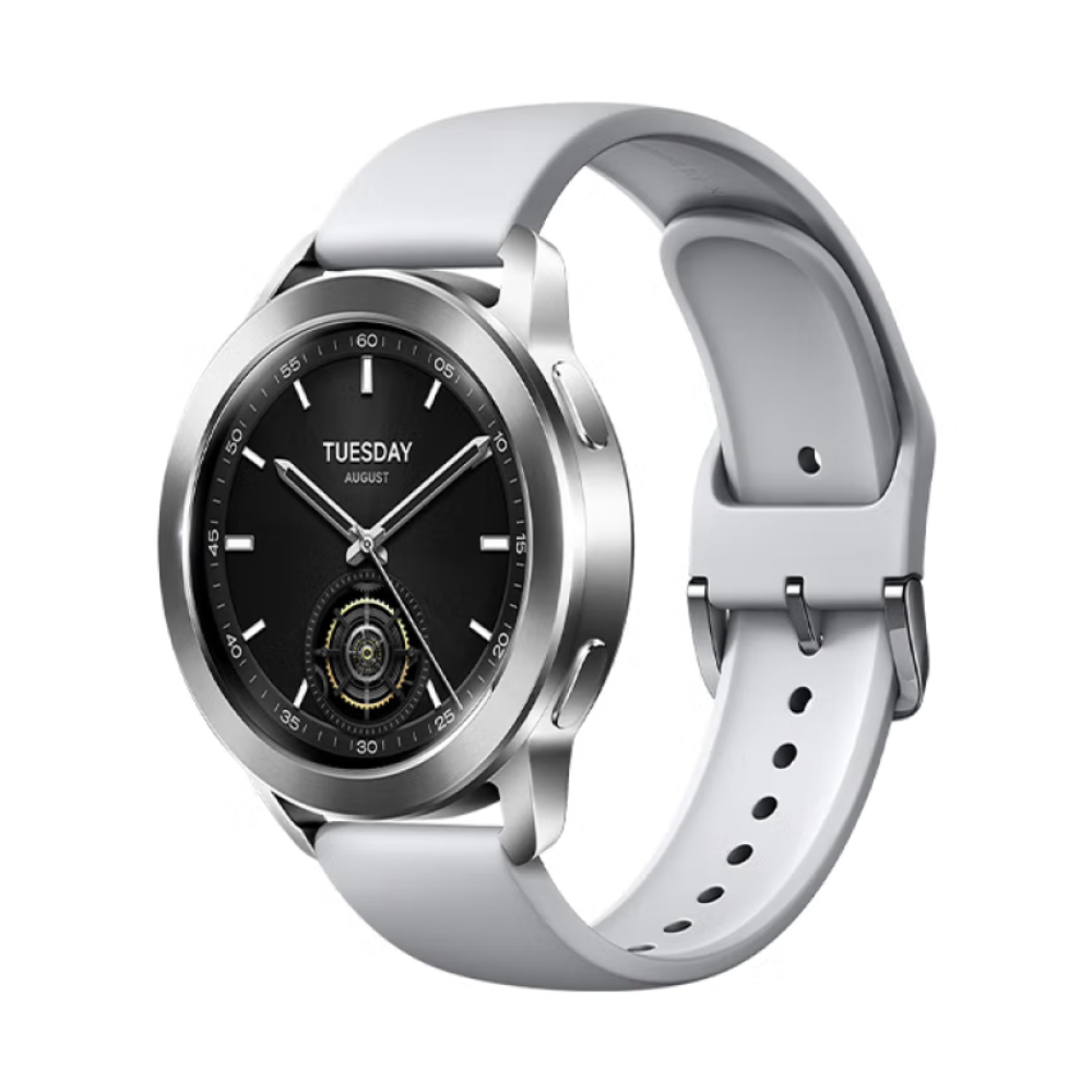 Умные часы Xiaomi Watch S3, 1.43, Bluetooth, серебристый цена и фото