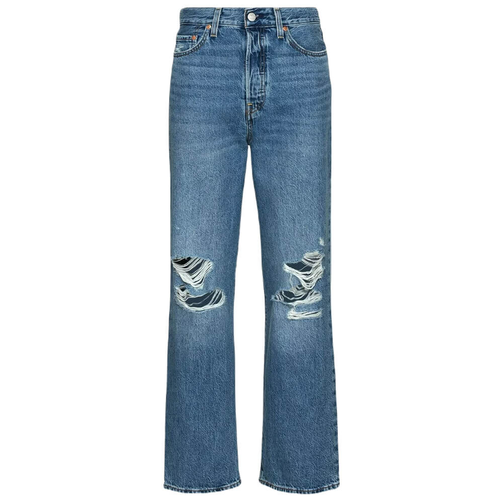 

Джинсы прямого кроя Levi's Ribcage Straight Ankle, синий