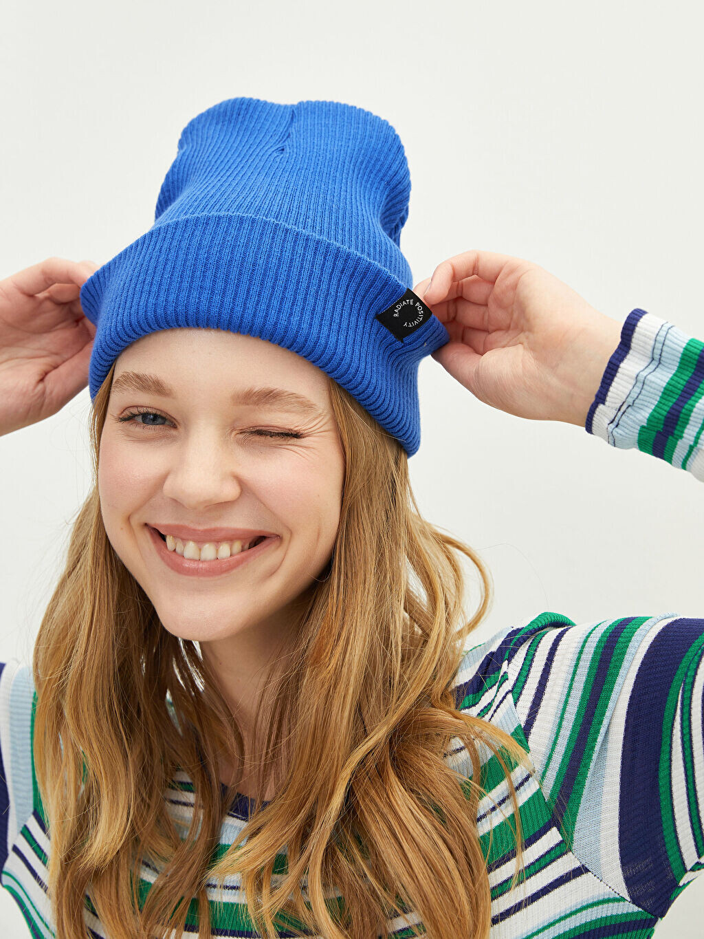 

Tag Detailed Women's Knitwear Beanie LCW Accessories
