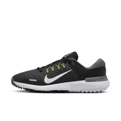 

Кроссовки Nike Free Golf NN Golf Shoes, цвет Black/Iron Grey/Volt/White