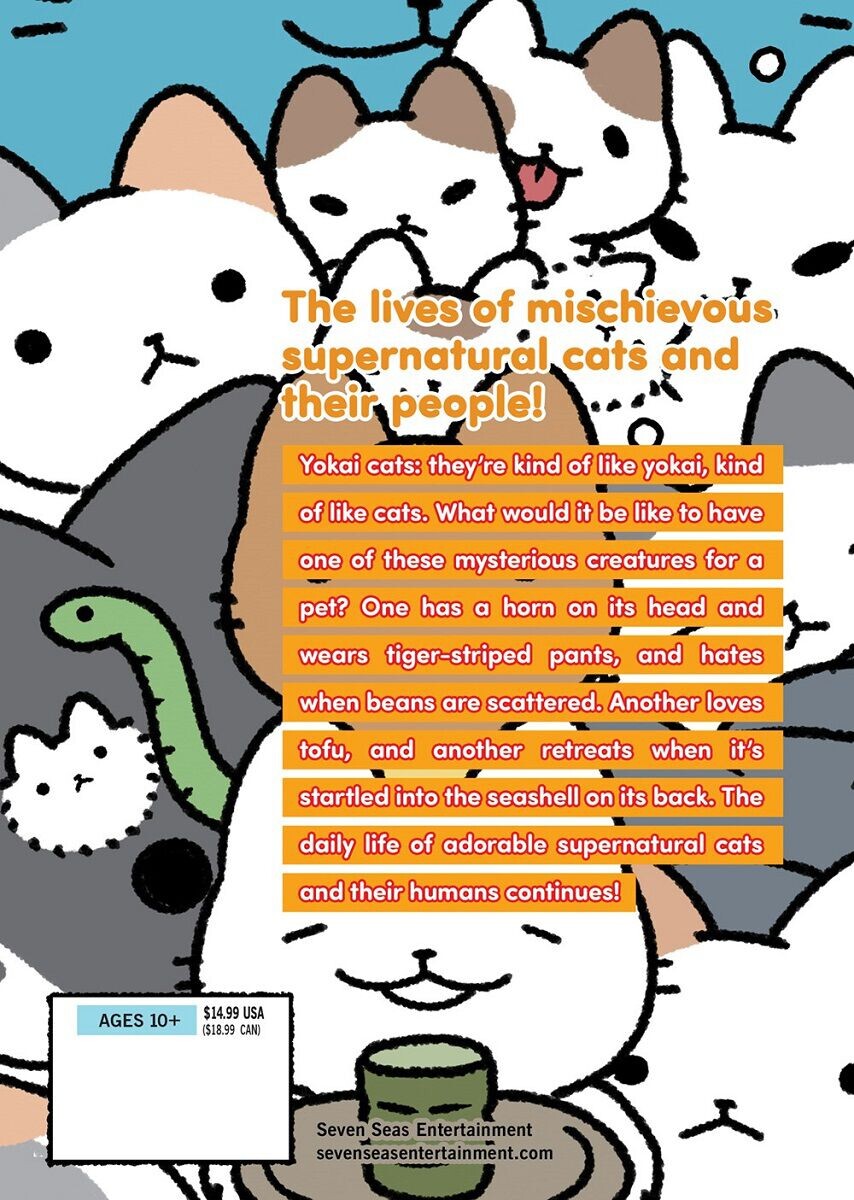 

Манга Yokai Cats Manga Volume 2 (Color)