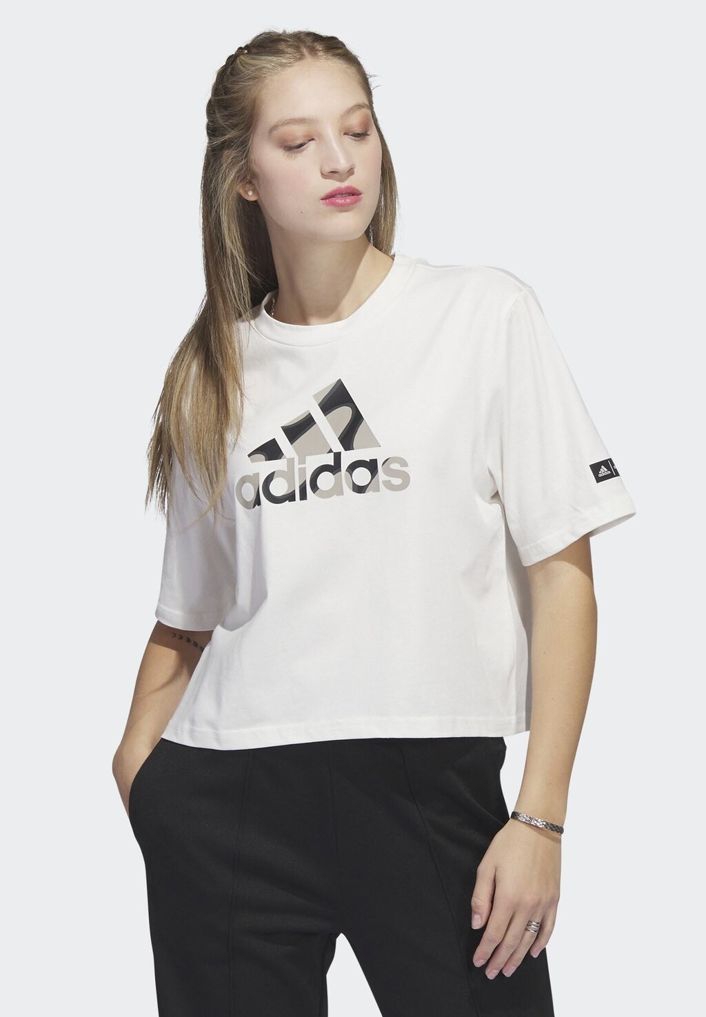 

Футболка с принтом Adidas