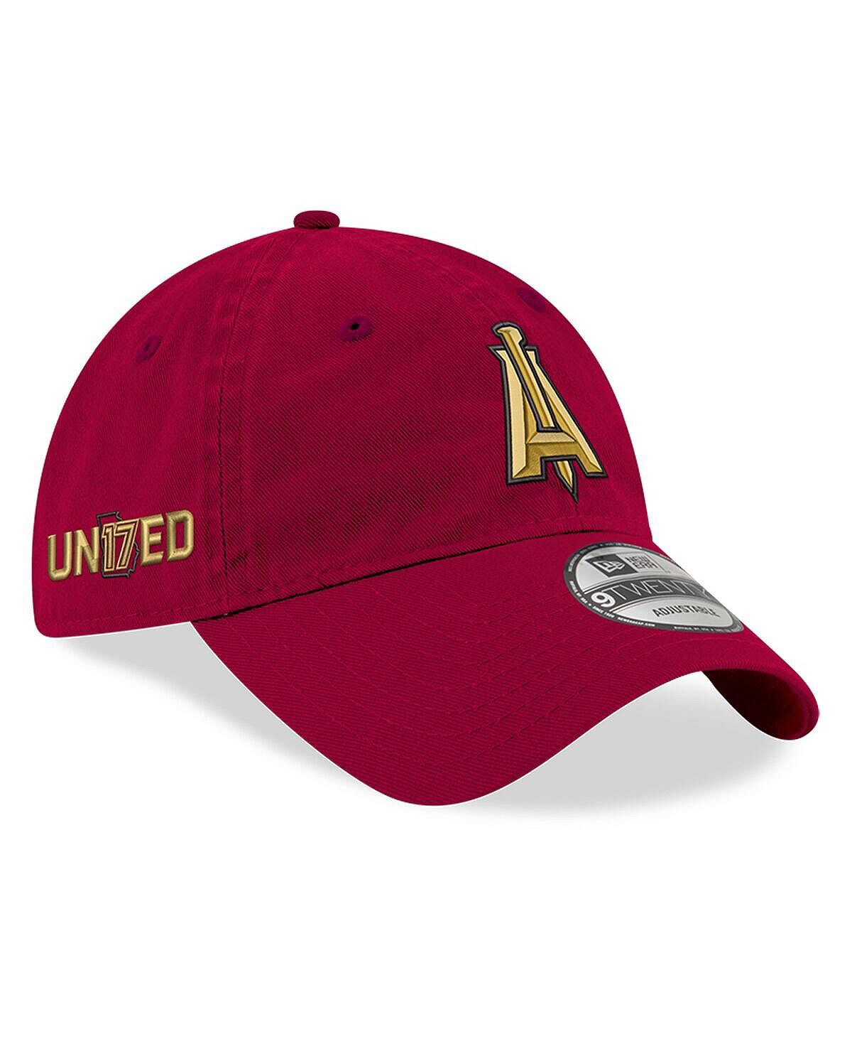 

Мужская красная регулируемая кепка Atlanta United FC на крючках 9TWENTY New Era