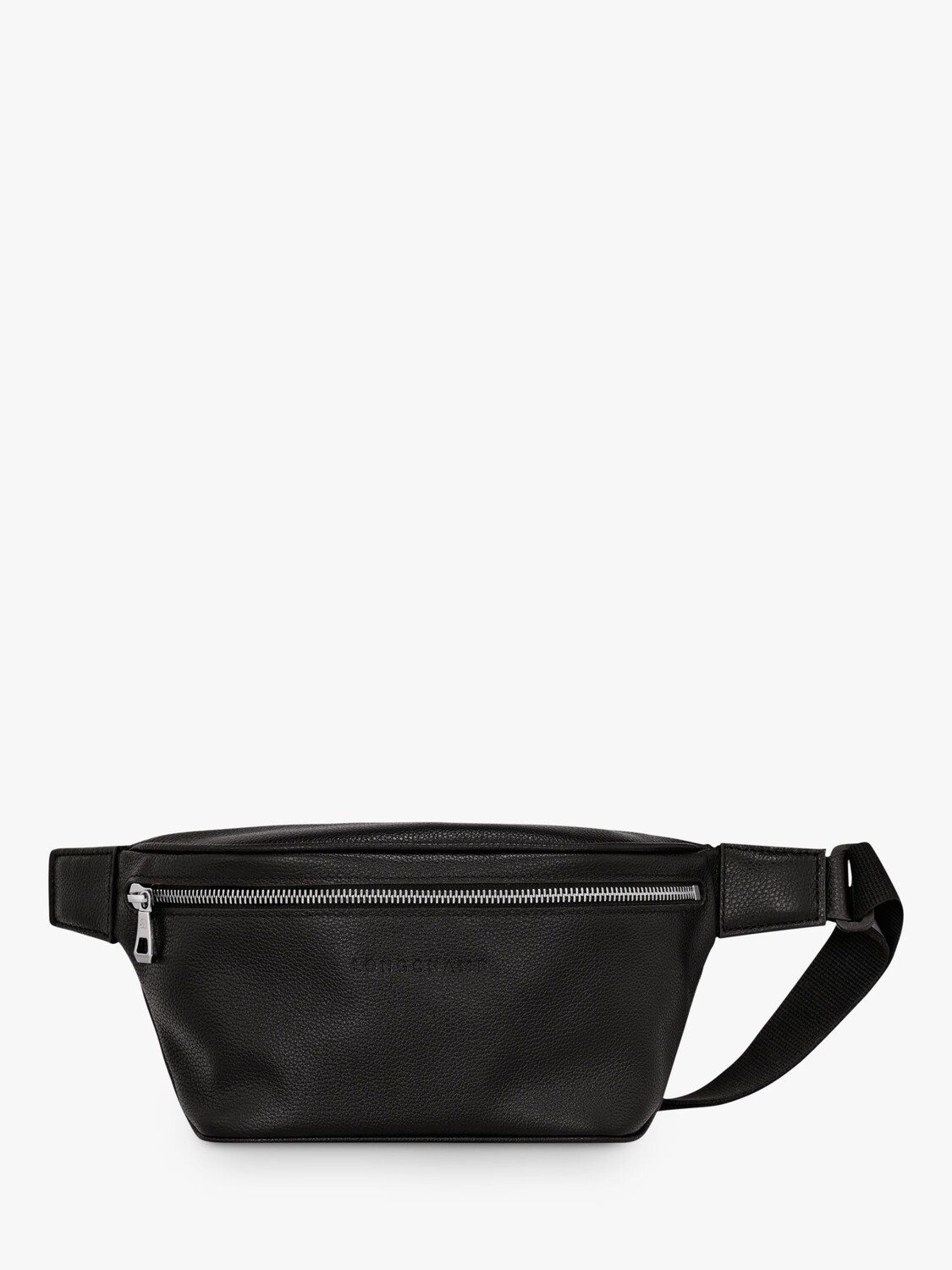 

Кожаная поясная сумка Longchamp Le Foulonné, черная, Черный