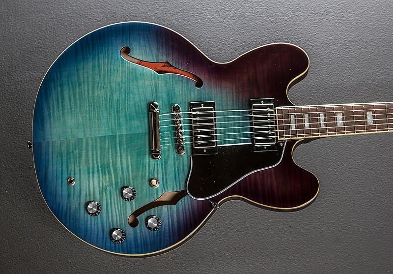 

ES-335 Figured - Взрыв черники Epiphone Blueberry