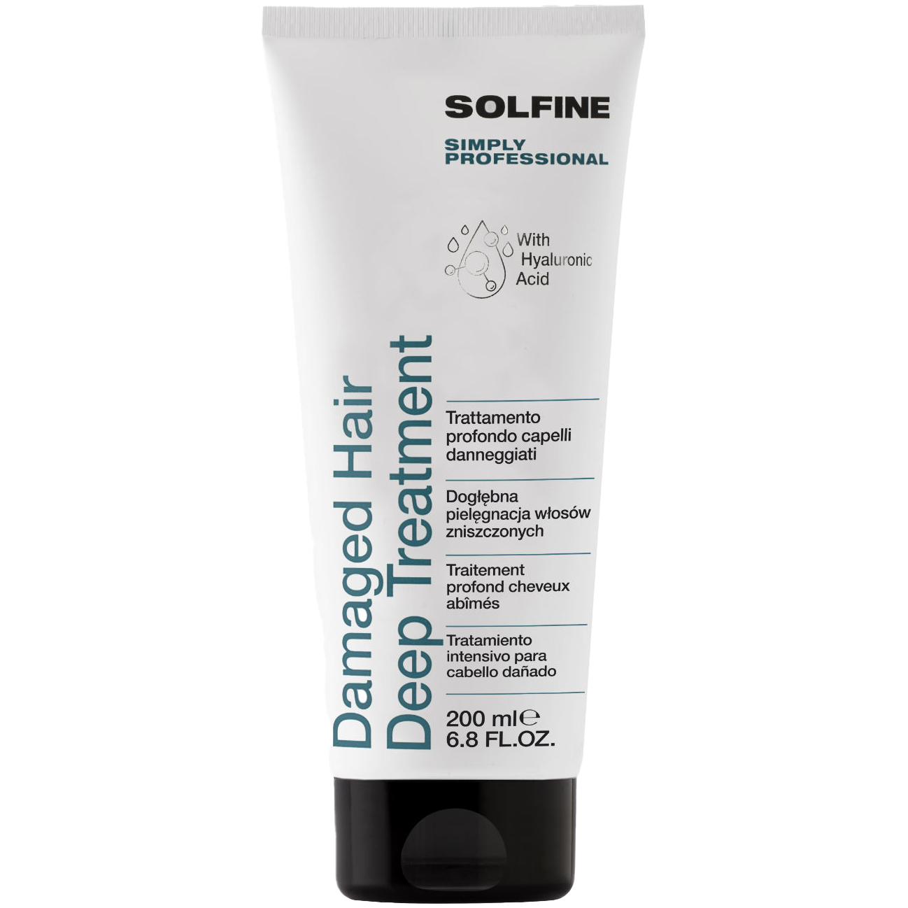 цена Solfine средство для поврежденных волос DAMAGED, 200 мл