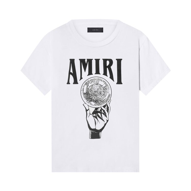 

Футболка Amiri Crystal Ball Short-Sleeve Tee 'White', белый