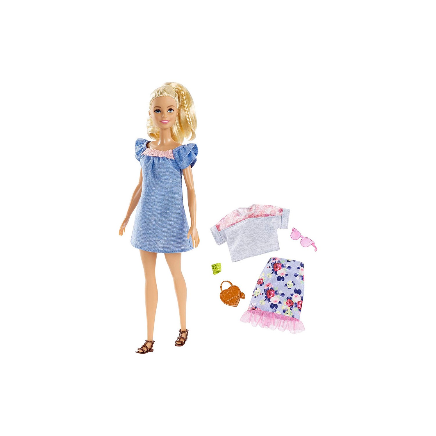 цена Кукла Barbie Fashionista Baby & Outfits FJF67 FRY79
