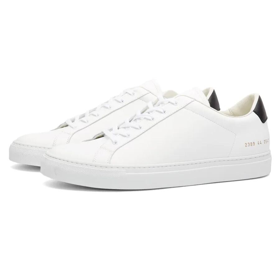 

Кроссовки Common Projects Retro Classic Low, белый/черный