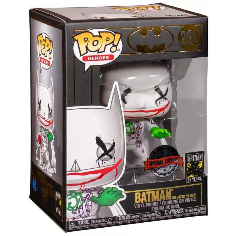 Фигурка Funko POP! Heroes: Jokers Wild Batman spin master batman наручи бэтмена 6060659