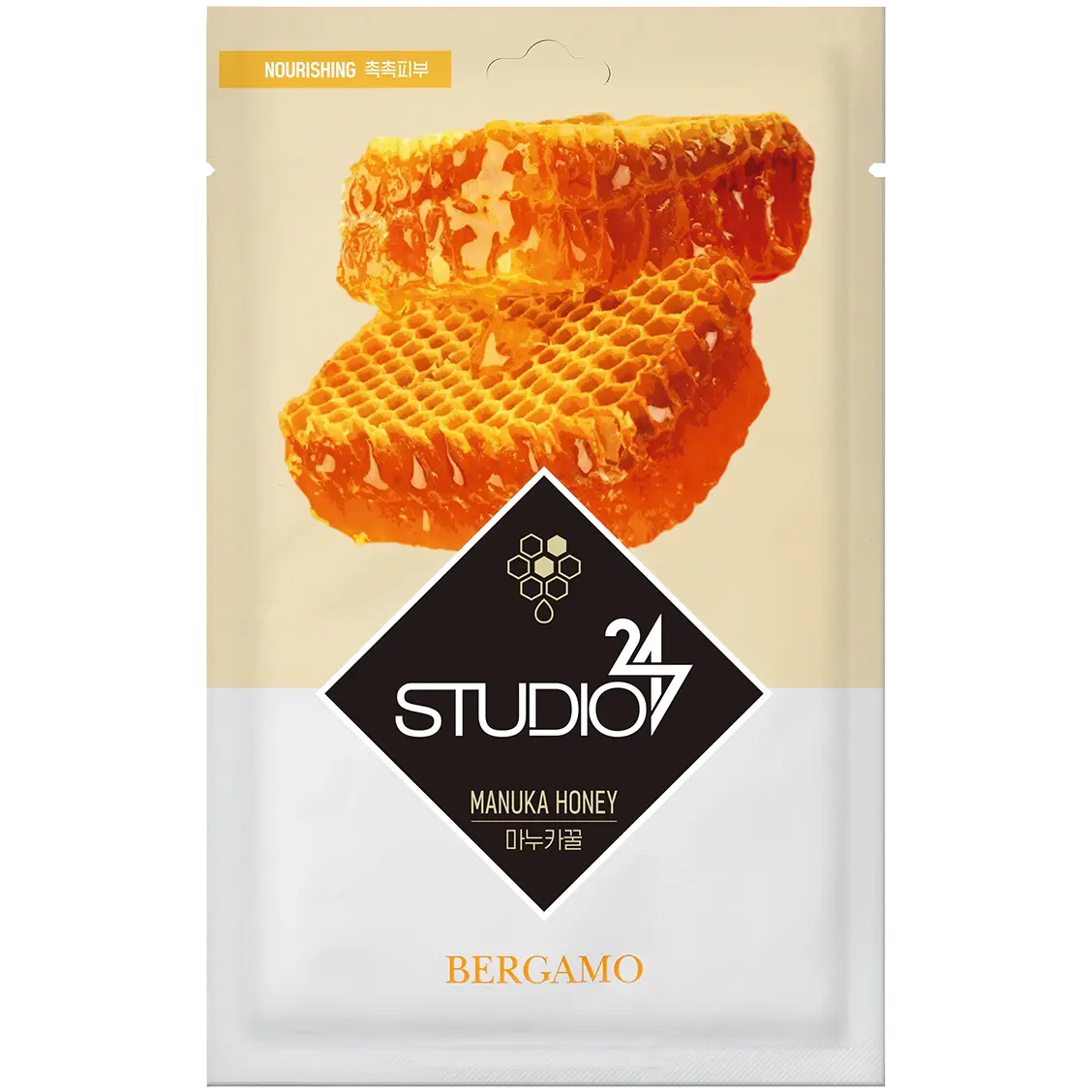 

Bergamo Manuka Honey маска для лица с медом манука, 28 мл
