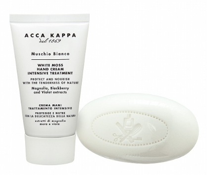 Парфюмерный набор Acca Kappa White Moss мыло туалетное acca kappa белый мускус white moss soap 150г
