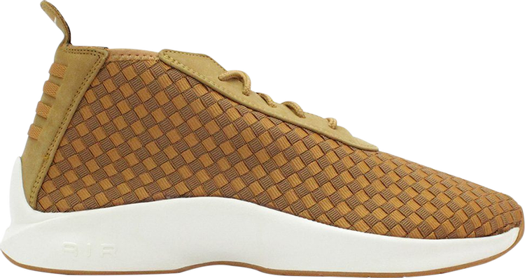 Лимитированные кроссовки Nike Air Woven Boot 'Flax', коричневый - фото