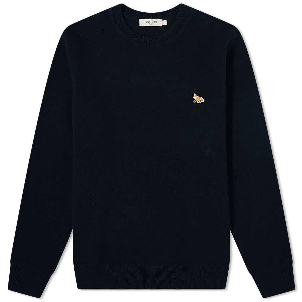 

Джемпер Maison Kitsuné Baby Fox Patch Cosy Crew Knit, Черный
