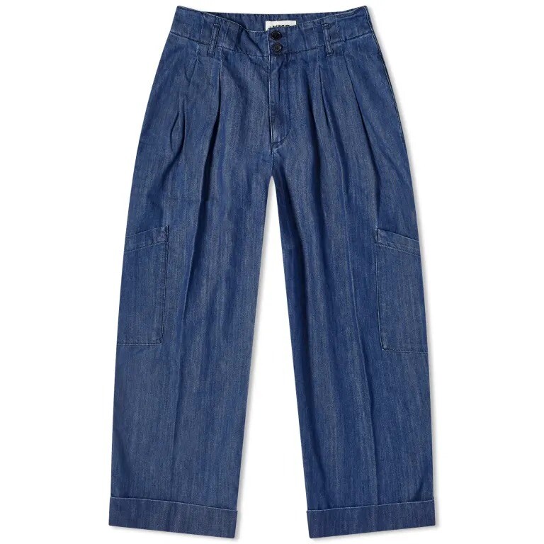 

Брюки Ymc Grease Denim, синий
