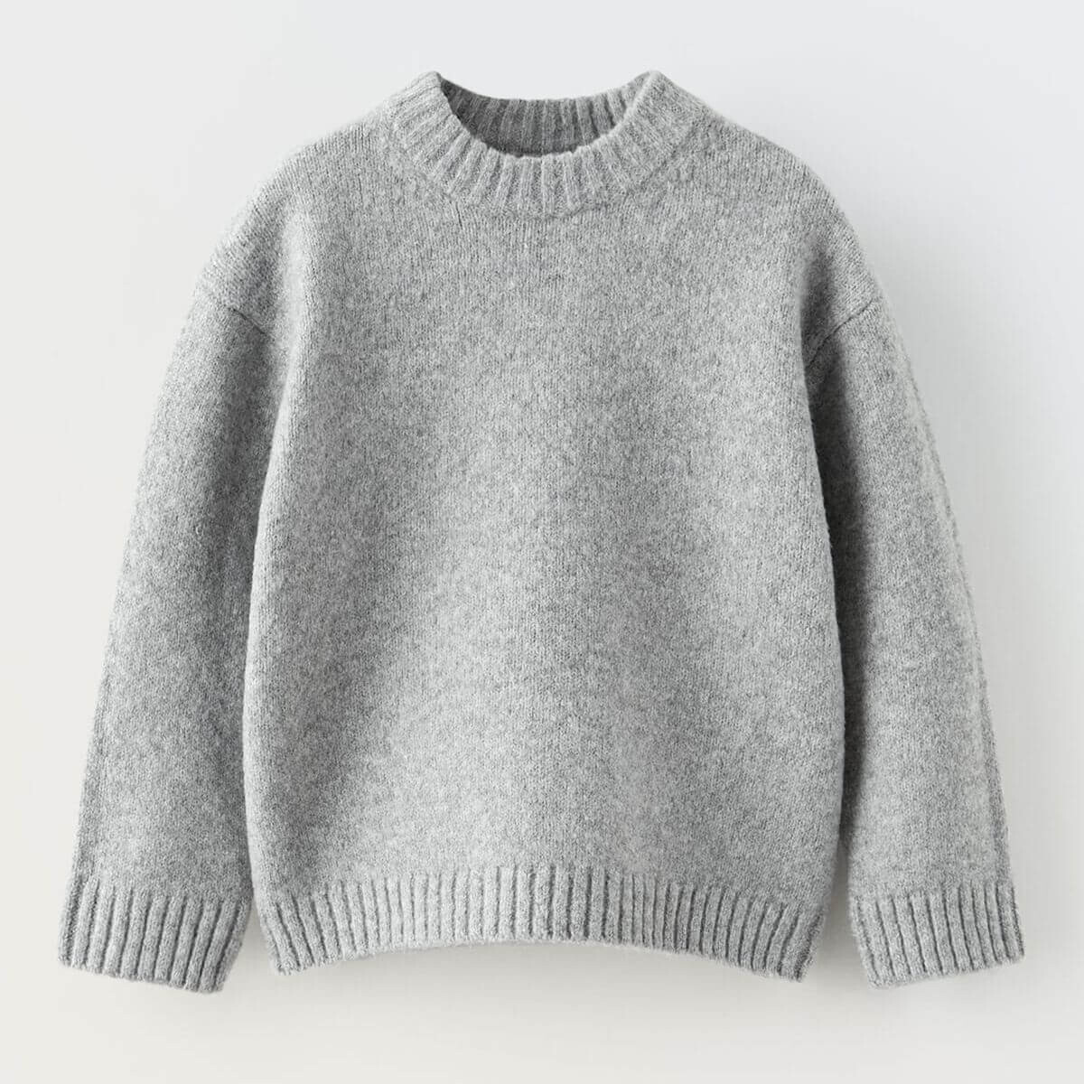 

Свитер Zara Soft Touch Unisex, серый