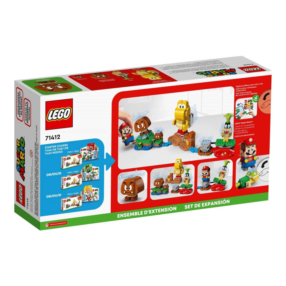 Lego Конструктор Super Mario 71412 Дополнение «Большой плохой остров»