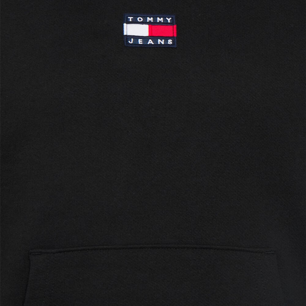 Tommy jeans badge on sale logo hoodie