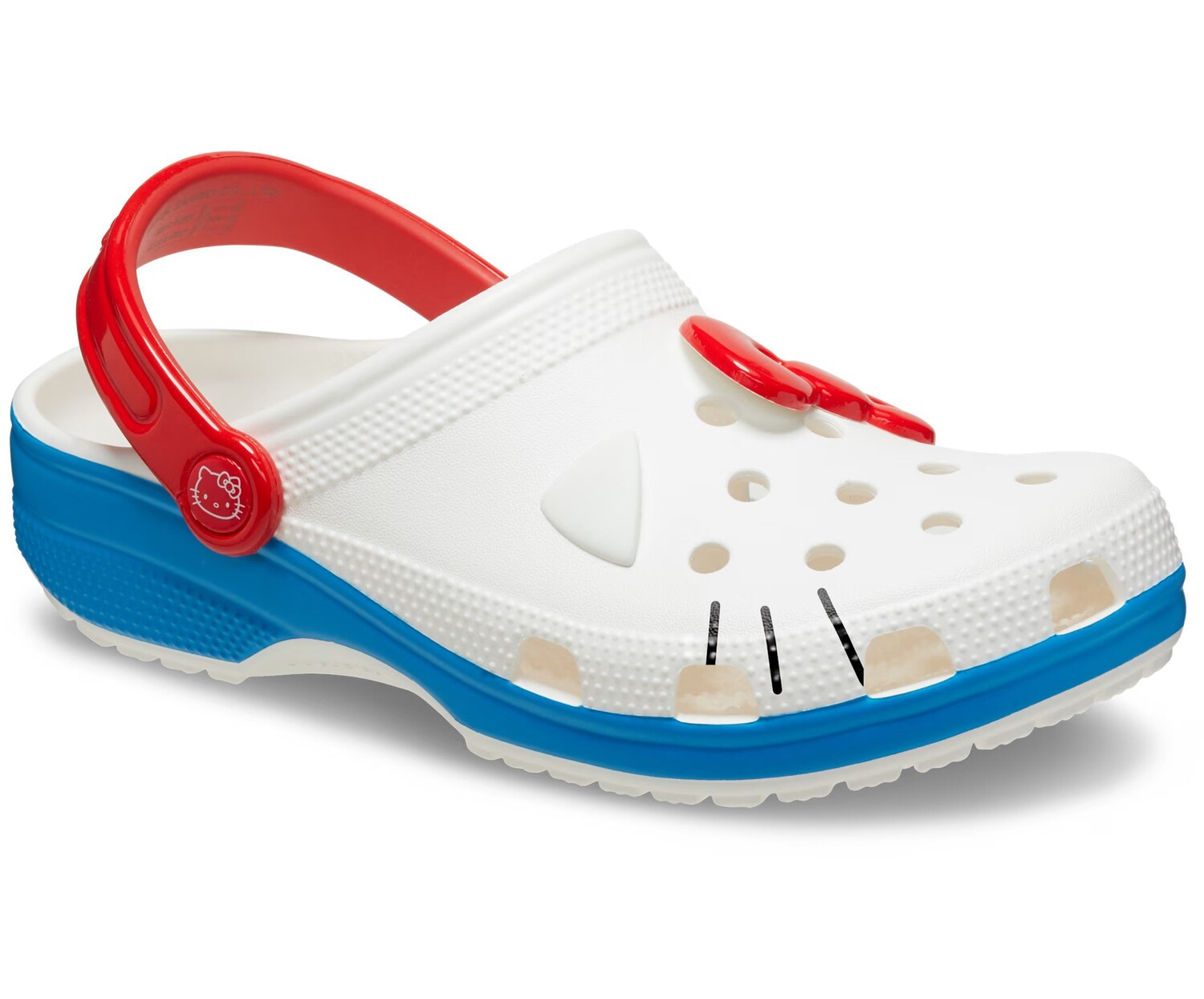 Crocs red white and blue best sale