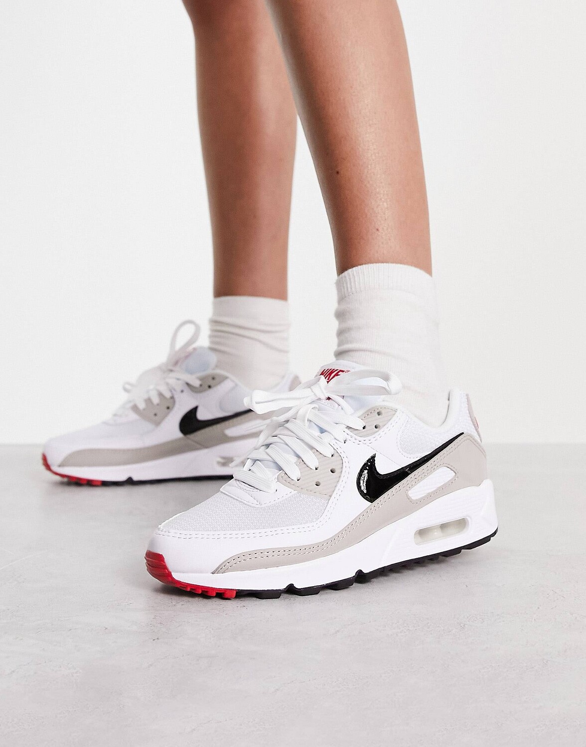 

Кроссовки Nike Air Max 90, белый/серый