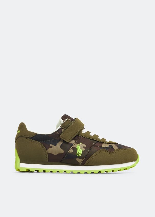 

Кроссовки POLO RALPH LAUREN Train 89 sneakers, зеленый