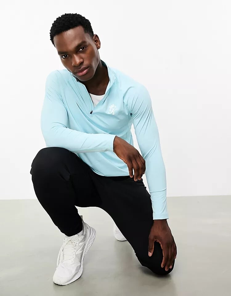 

Gym King Energy 1/4 Zip Funnel, голубой