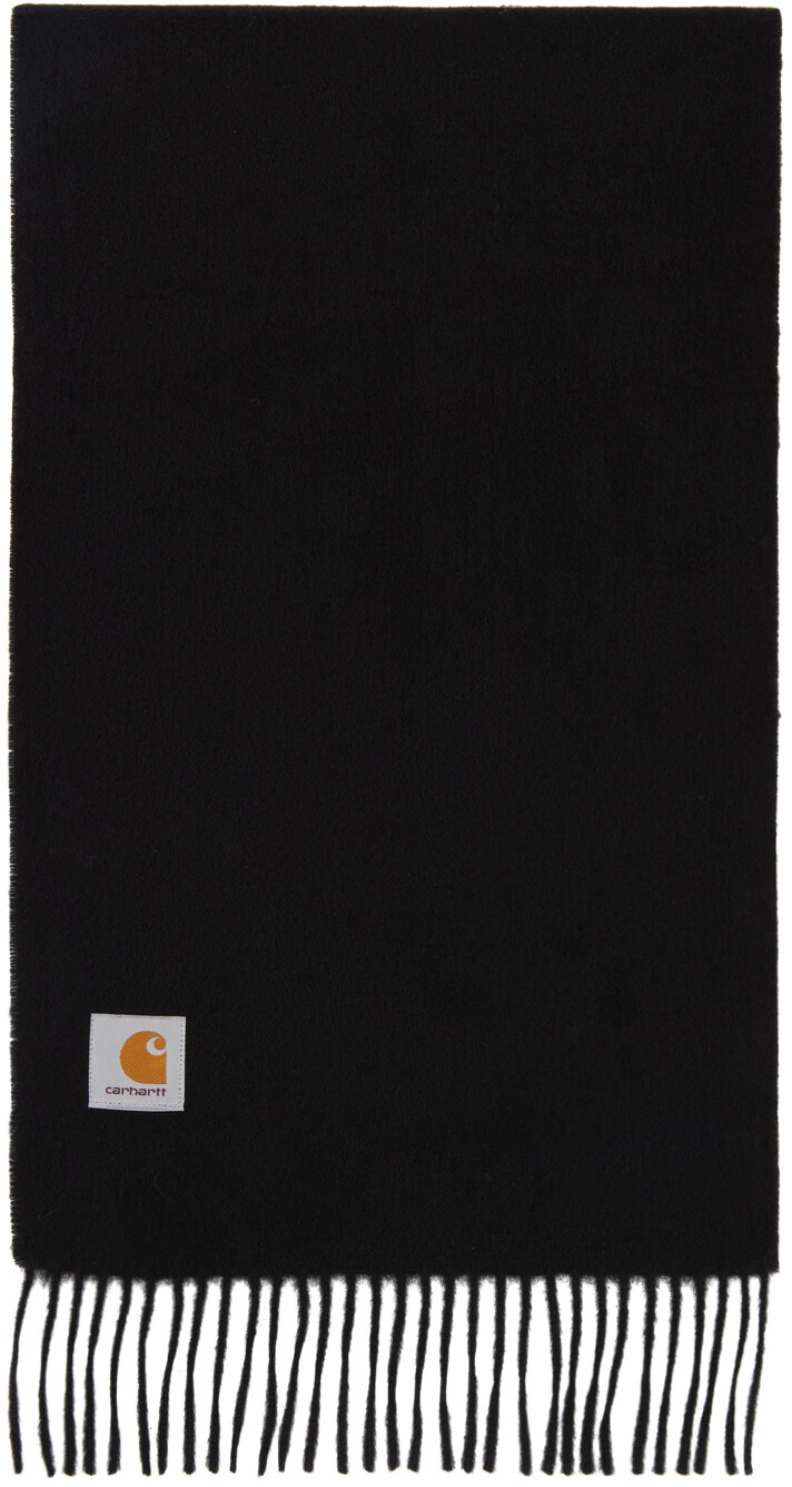 

Черный клановый шарф Carhartt Work In Progress
