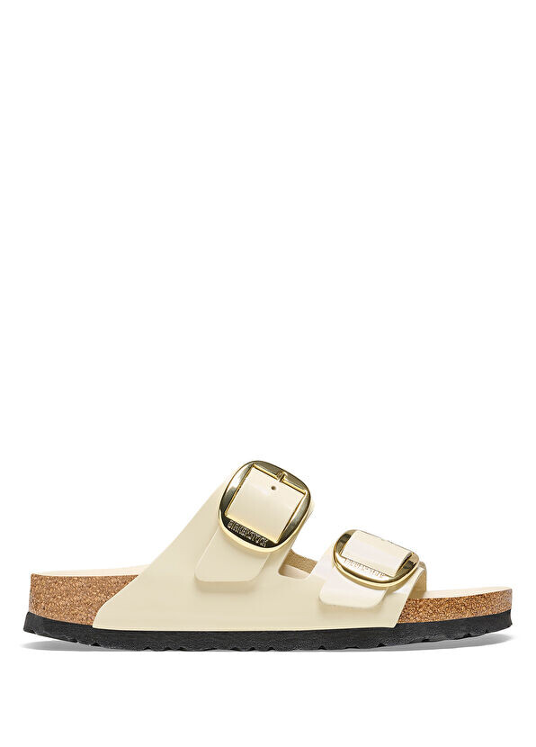 

Кремовые женские тапочки Arizona Birkenstock, экрю