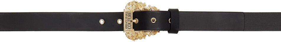 

Черный пояс от кутюр1 Versace Jeans Couture