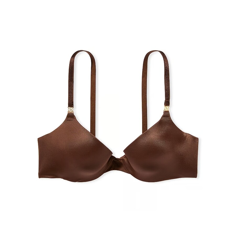 

Бюстгальтер Victoria's Secret Icon Very Sexy Smooth Push-Up Demi, коричневый