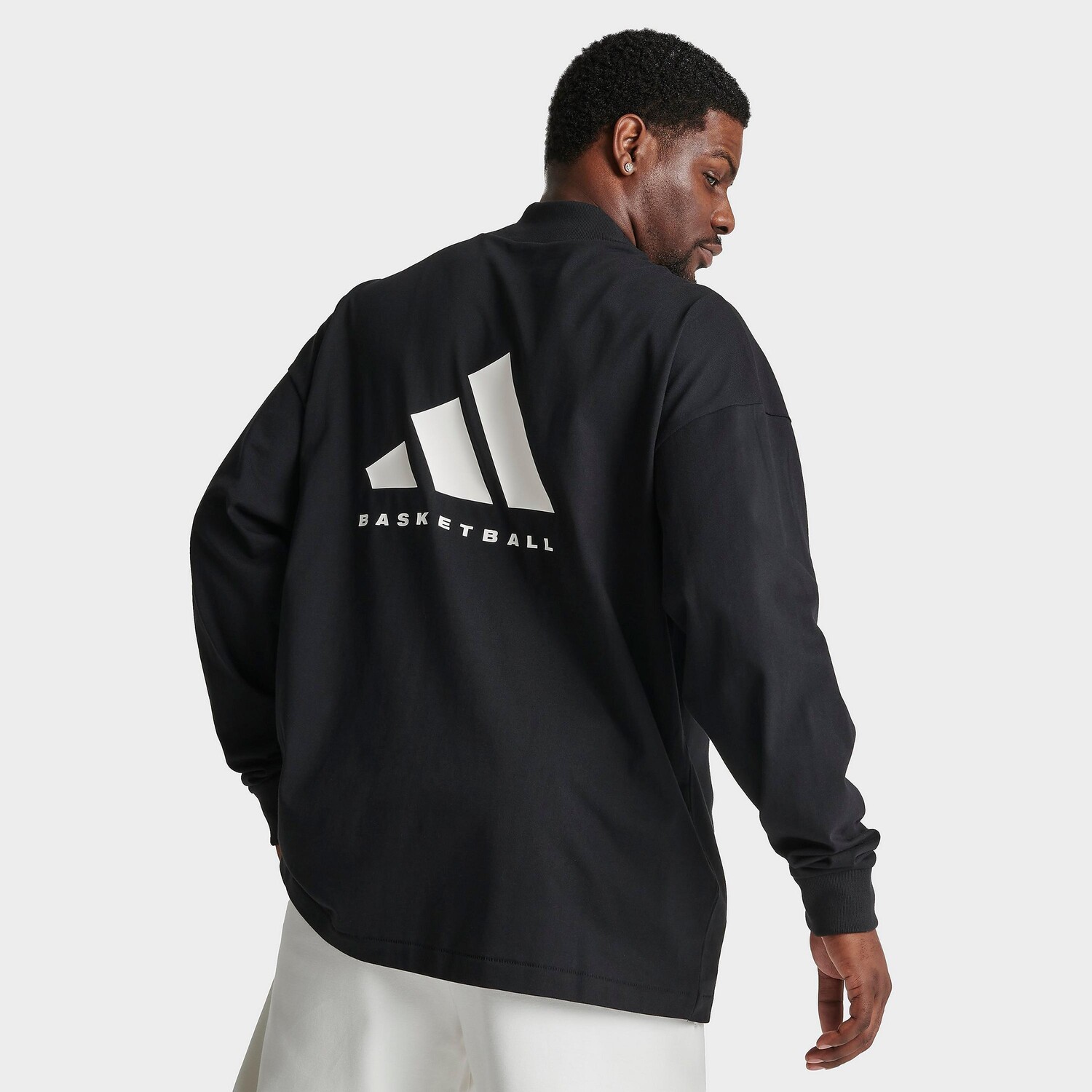 

Футболка Adidas Basketball One с длинными рукавами, черный