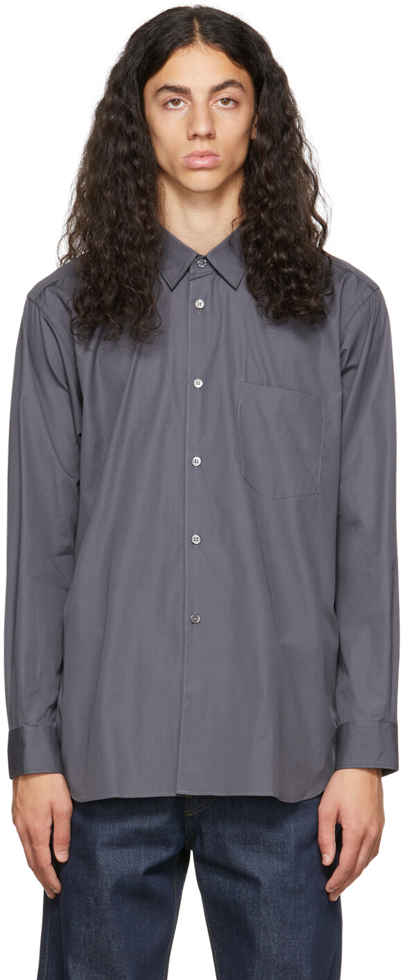 

Серая рубашка на пуговицах Comme des Garçons Shirt