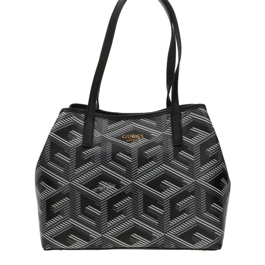 Сумка-шоппер Guess External Pochette, черный – заказать по доступной ...