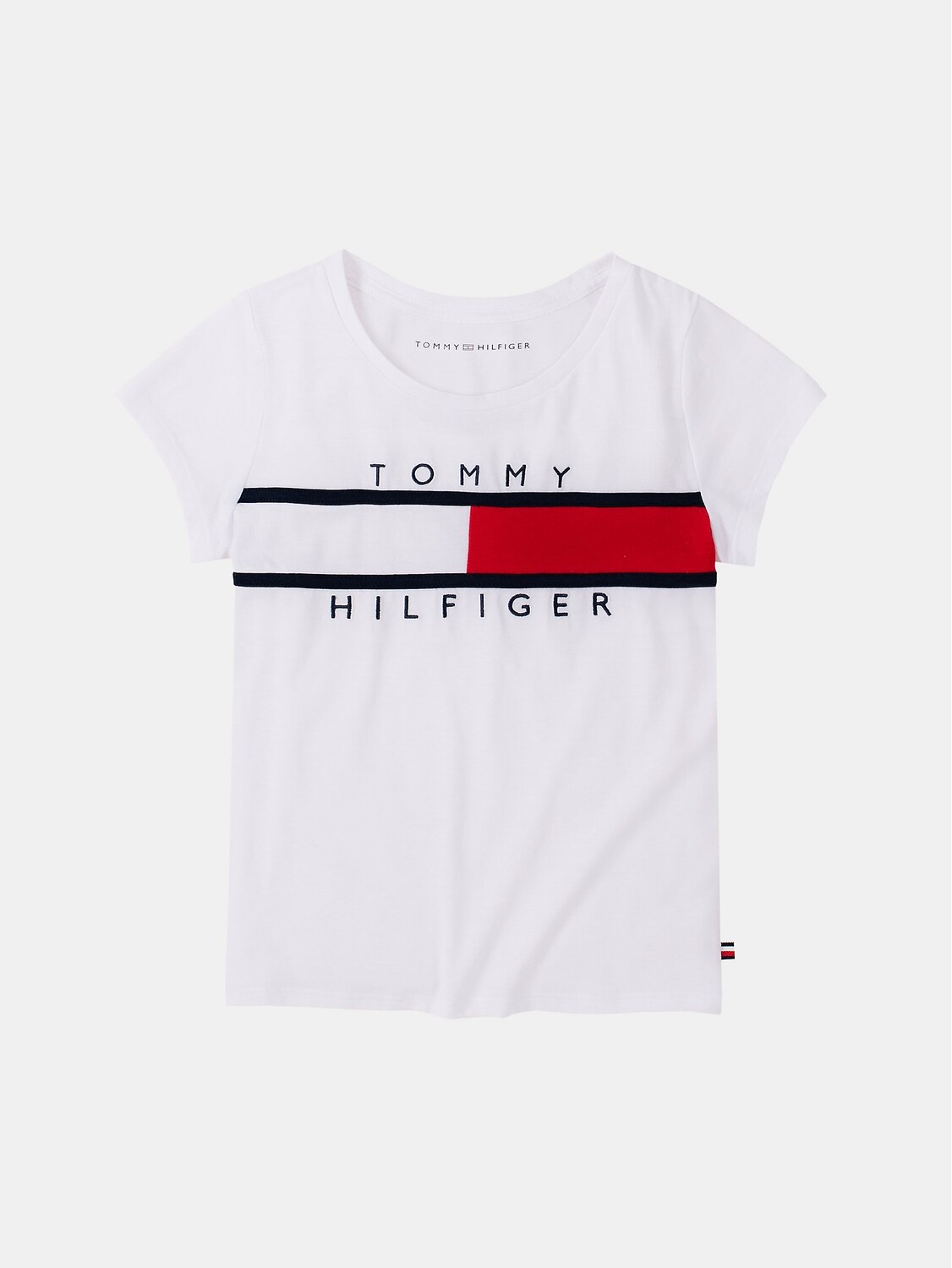 

Футболка Tommy Hilfiger Big Kids' Flag, белый