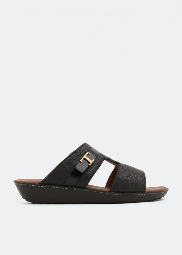 

Сандалии TOD'S Timeless leather sandals, черный