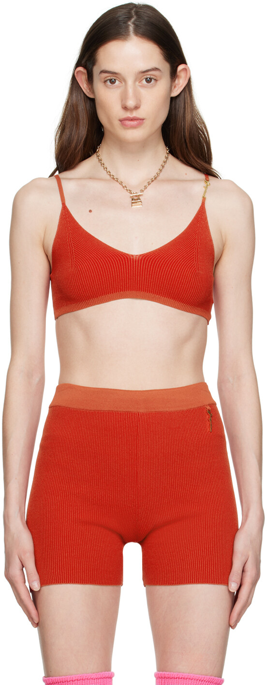 

Красная майка Le Bandeau Pralu Jacquemus